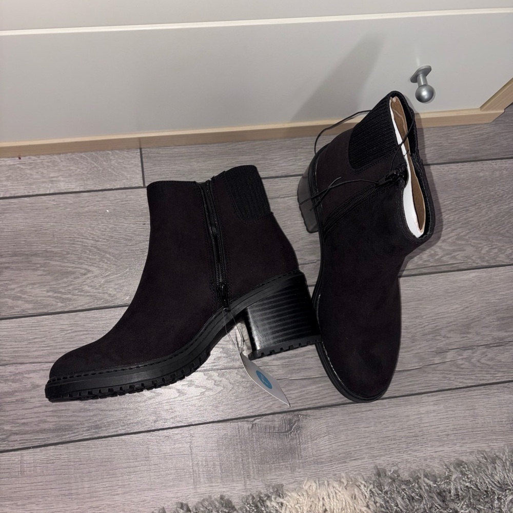 Target Black Ankle Booties